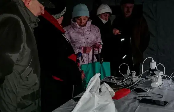 Кіеў у лістападзе 2022-га / https://www.facebook.com/DSNSKyiv/
