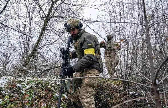 Украінскія байцы на фронце / https://www.facebook.com/GeneralStaff.ua/
