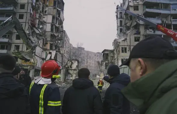 Шматпавярховік у Дняпры пасля разбору завалаў / https://www.facebook.com/MNS.GOV.UA/
