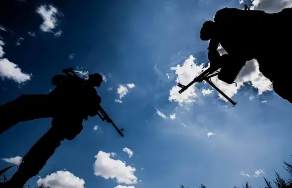 Украінскія байцы на фронце / https://www.facebook.com/GeneralStaff.ua
