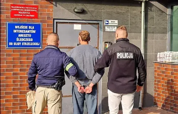 Затрыманы паліцыяй / gdansk.policja.gov.pl
