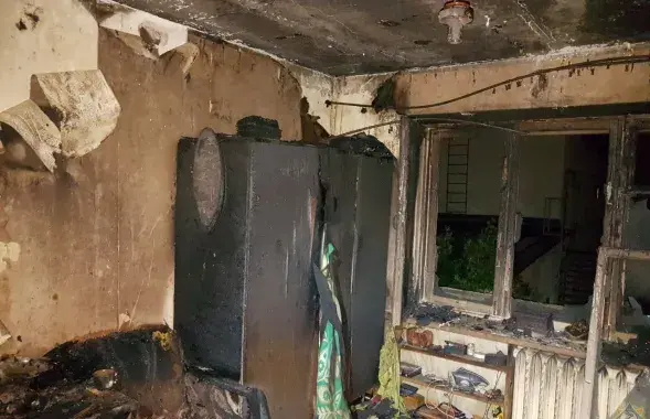 Фота з месца здарэння / mchs.gov.by