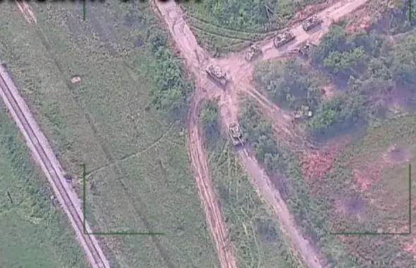 Перед танковой атакой на юге Украины / t.me/BILD_Russian/
