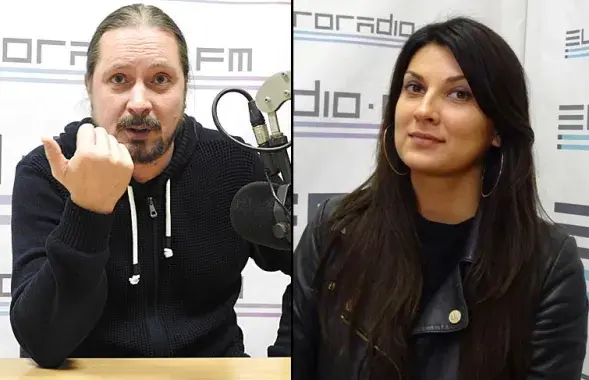 Сергей Чалый и Анна Бонд, коллаж Еврорадио