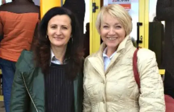 Жанна Исаеня и Татьяна Жукова. Фото: blrswimming.by​