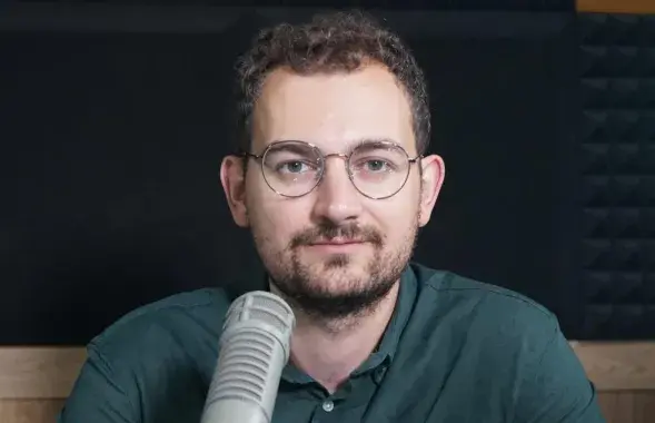 Артём Шрайбман в студии Еврорадио / Euroradio
