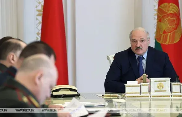 Во время совещания 29 марта / БЕЛТА​