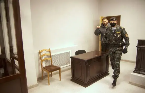 Сергей Тихановский в суде / svaboda.org​