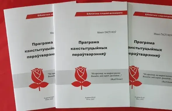 Проект Конституции / facebook.com/BSDP.Hramada​