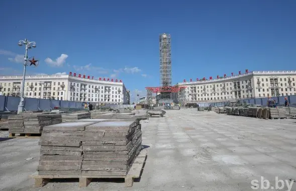 Реконструкция площади Победы / sb.by
