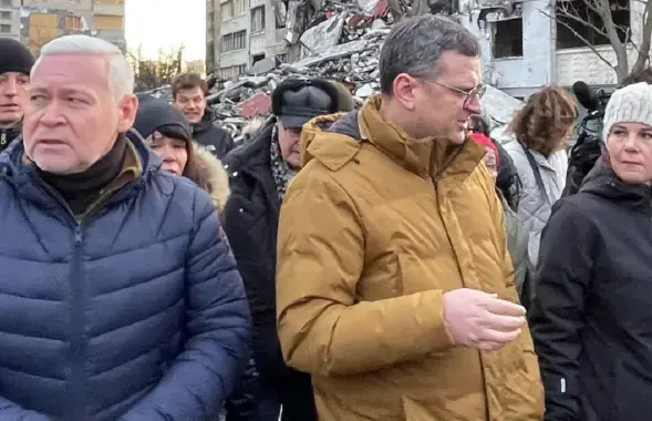 Аналена Бербак у Харкаве / Jörg Blank/dpa
