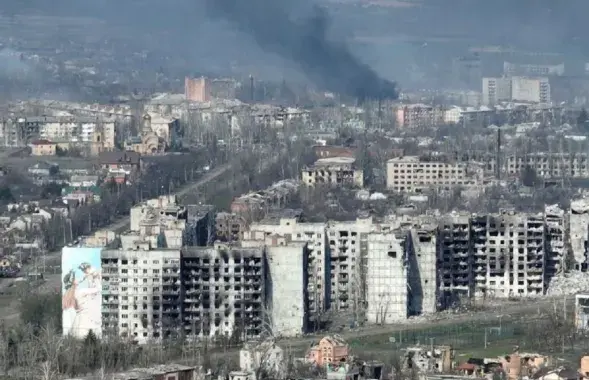 Бахмут у красавіку 2023-га / Reuters
