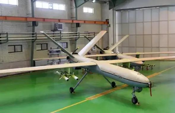 Іранскія беспілотнікі / Sepah News/AFP/Getty Images
