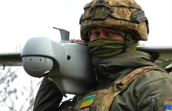 Баец украінскай "Арміі дронаў" / https://www.facebook.com/GeneralStaff.ua/
