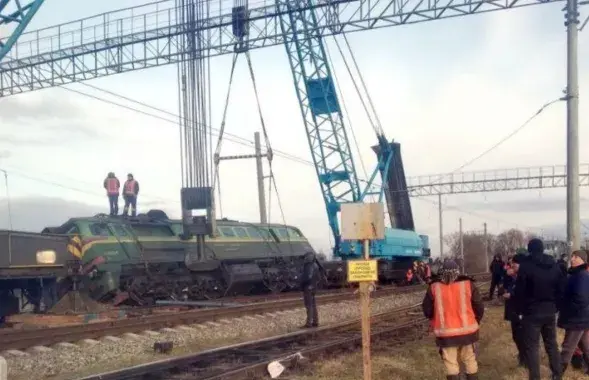 Рамонтныя працы на месцы здарэння / kovel.media
