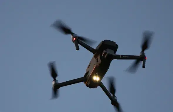 Россияне начинают паниковать, когда видят дрон в небе /&nbsp;Иллюстративное фото БЕЛТА
