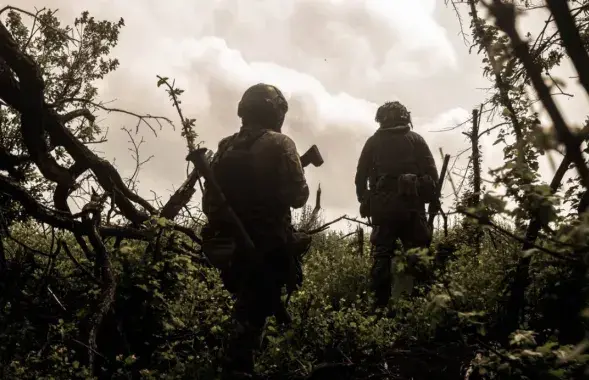 Белорусские добровольцы на фронте / t.me/belwarriors/
