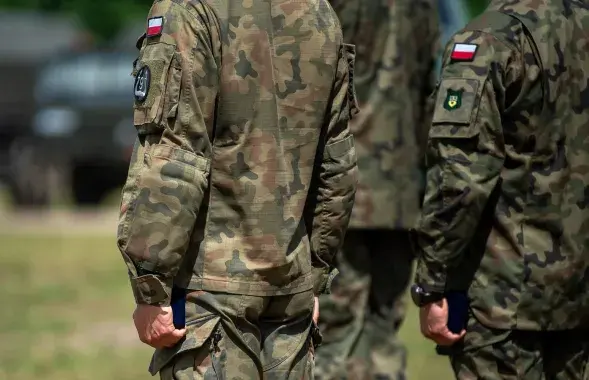 Польскія вайскоўцы / https://twitter.com/mblaszczak
