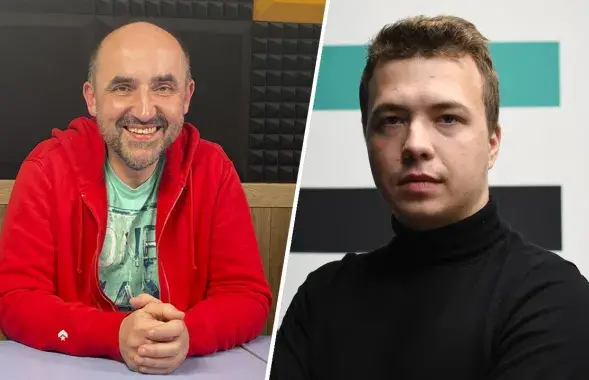 Александр Кнырович и Роман Протасевич / Еврорадио
