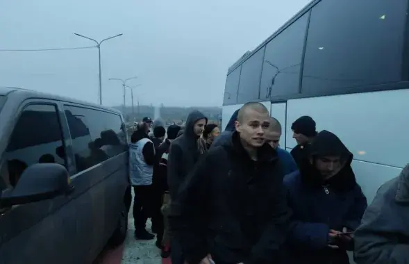 Падчас абмену / t.me/ermaka2022
