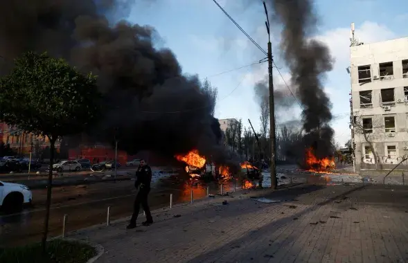 Киев, 10 октября 2022-го / reuters.com
