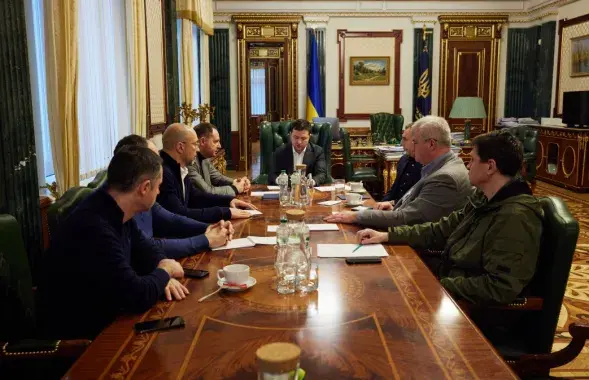 Зяленскі праводзіць тэрміновую нараду /&nbsp;president.gov.ua
