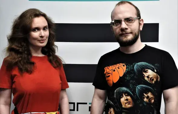 Кацярына Андрэева і Ігар Ільяш / Еўрарадыё