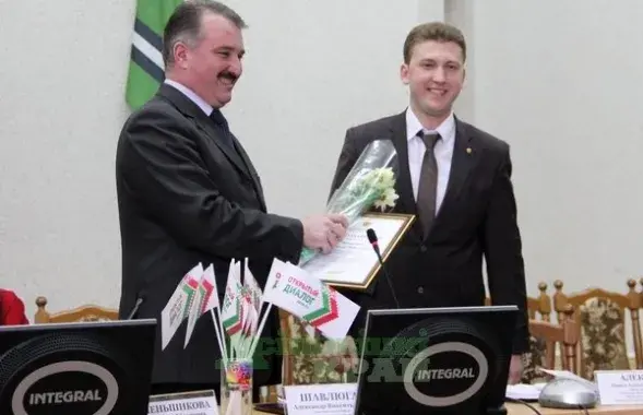 Фото: Осиповичский край. Александр Шевлюга &mdash; слева​