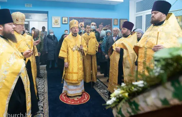 Митрополит Минский и Заславский Патриарший экзарх Беларуси Вениамин в Солигорске / church.by​