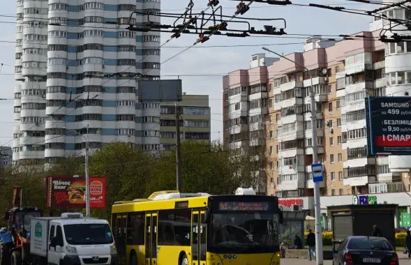 Аўтобус у Мінску / Еўрарадыё