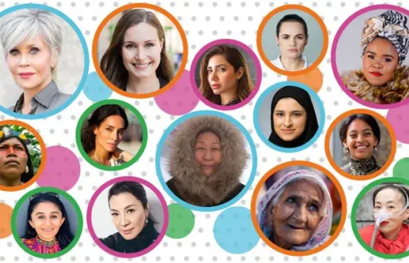 Светлана Тихановская &mdash; в топе-100 женщин года / скриншот с bbc.com