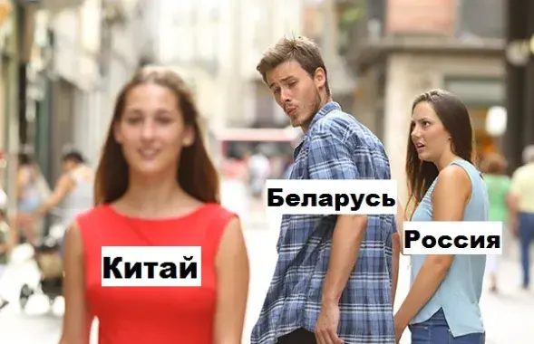 Складаныя адносіны Беларусі, Расіі і Кітая