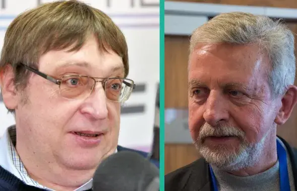 Александр Федута и Александр Милинкевич / коллаж Еврорадио