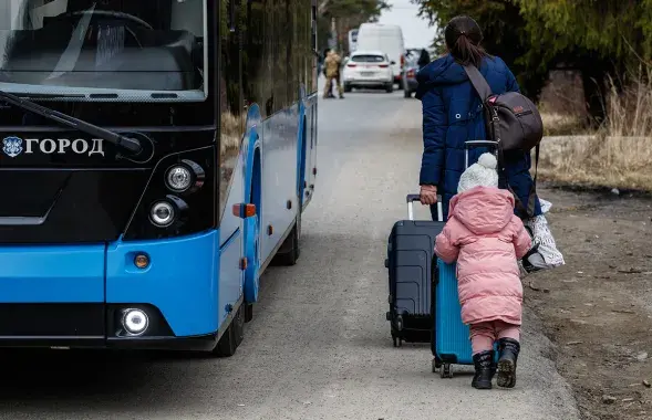Украинские беженцы / УНИАН