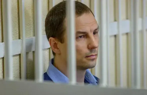 Анатоль Багавік на судзе ў 2017 годзе / Сяргей Балай