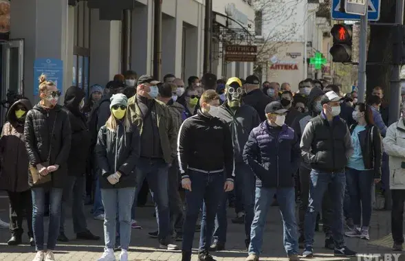 Протест в Бресте 12 апреля / TUT.by