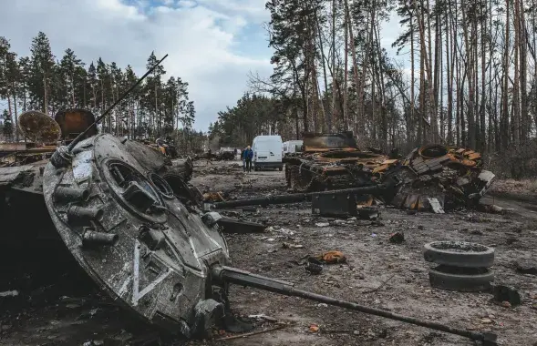 В освобожденном городе / Еврорадио