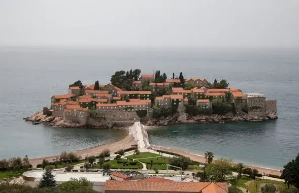 Марскі курорт на Адрыятычным моры недалёка ад Будвы​&nbsp;/ Reuters