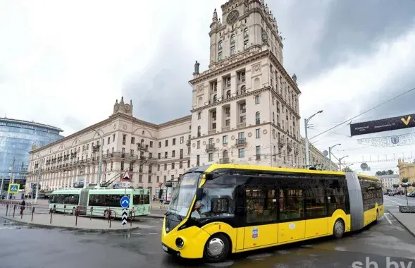 Грамадскі транспарт у Мінску / sb.by