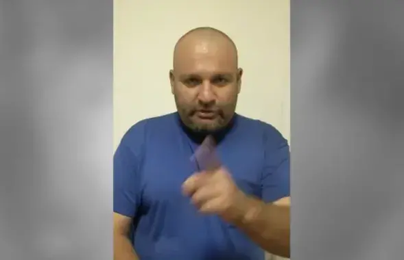 Задержанный / Скриншот с видео МВД​