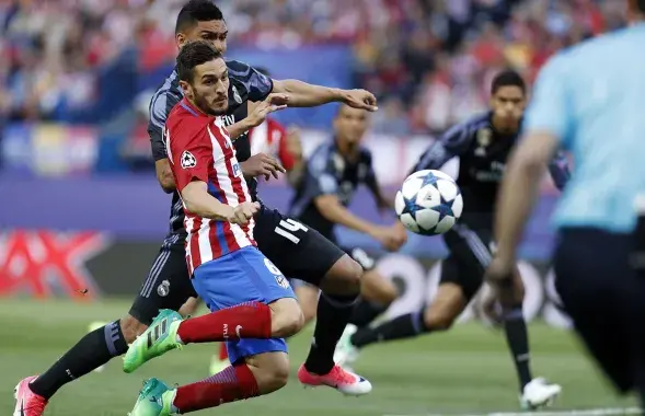 &quot;Атлетико&quot; победил, но дальше идет &quot;Реал&quot;. Фото: twitter.com/Atleti