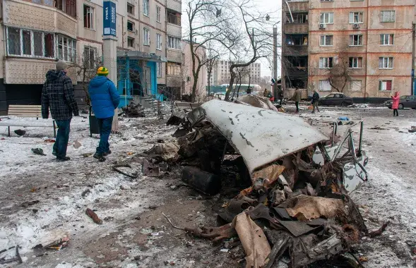 Харьков после обстрелов / УНИАН