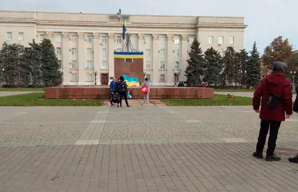 Херсонцы ждут ВСУ / t.me/jurnko
