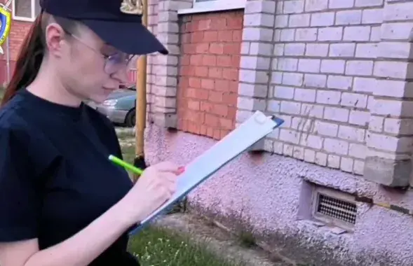 Следчы працуе на месцы здарэння ў Старых Дарогах&nbsp;/ @skgovby
