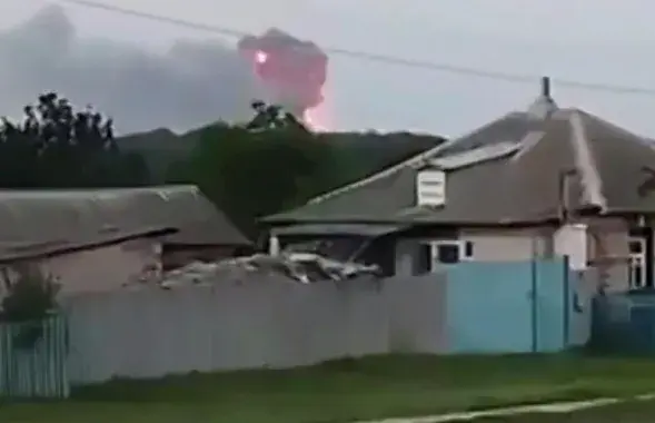 В Белгородской области горит склад с боеприпасами / ria.ru​