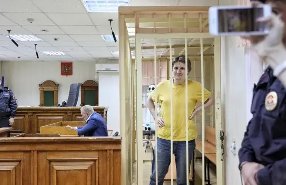 Уладзіслаў Сініца ў судзе /&nbsp;&quot;Новая&nbsp;газета&quot;, Улад Дошкін