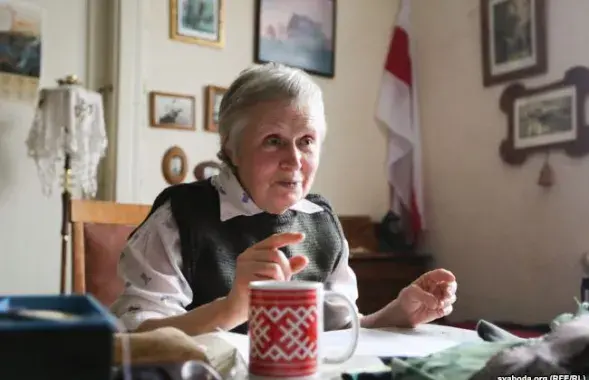Belarusian activist Nina Bahinskaya. Photo: svaboda.org