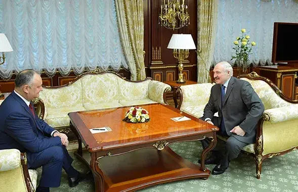 Игорь Додон и Александр Лукашенко​ / president.gov.by
