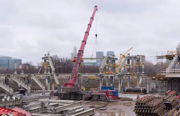Реконструкция стадиона &quot;Динамо&quot;. Фото из открытых источников