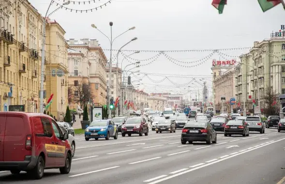 Аўтамабілі ў Мінску